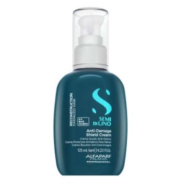 Alfaparf Milano Semi Di Lino Reconstruction Anti-Damage Shield Cream erősítő kezelés a gyenge és sérült hajra 125 ml