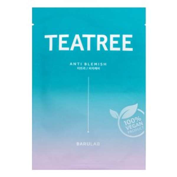 Barulab The Clean Vegan gézmaszk Mask Tea Tree 23 g