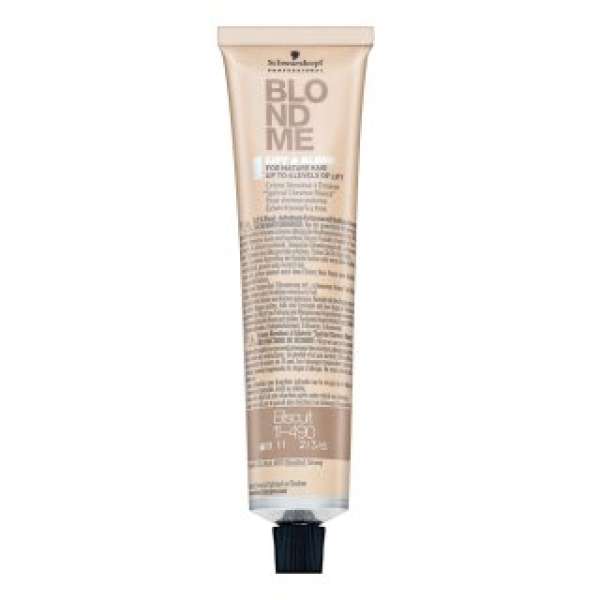 Schwarzkopf Professional BlondMe Bond Enforcing Lift & Blend krém hajszín világosításra Bisquit 60 ml