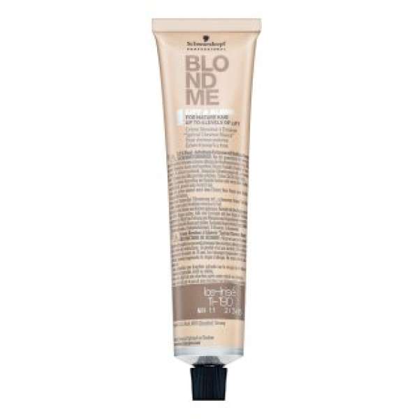 Schwarzkopf Professional BlondMe Bond Enforcing Lift & Blend krém hajszín világosításra Ice-Irise 60 ml