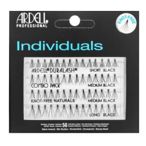 Ardell Individuals Knot Free Lashes csomómentes tincses műszempilla Mix