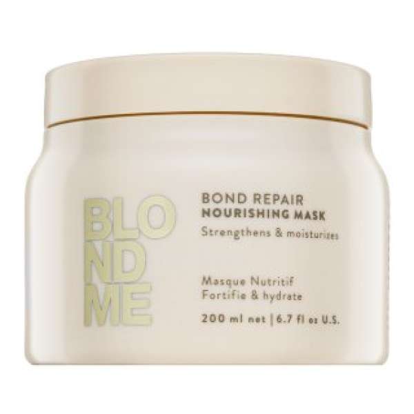 Schwarzkopf Professional BlondMe Bond Repair Nourishing Mask tápláló maszk szőke hajra 200 ml