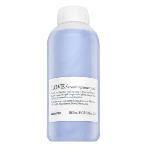 Davines Essential Haircare Love Smoothing Instant Mask maszk durva és rakoncátlan hajra 1000 ml
