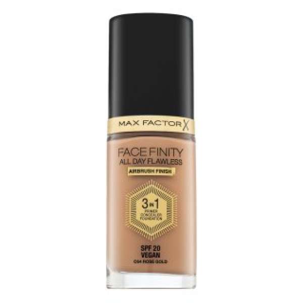 Max Factor Facefinity All Day Flawless Flexi-Hold 3in1 Primer Concealer Foundation SPF20 folyékony make-up 3 az 1-ben 64 30 ml