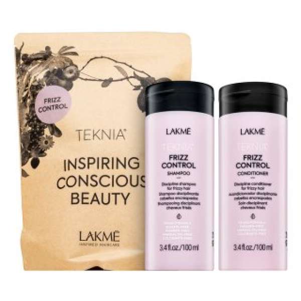 Lakmé Teknia Frizz Control Travel Pack készlet hajgöndörödés és rendezetlen hajszálak ellen