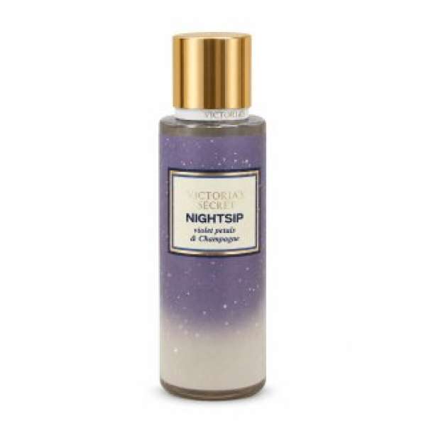 Victoria's Secret Nightsip Violet Petals & Champagne testápoló spray nőknek 250 ml