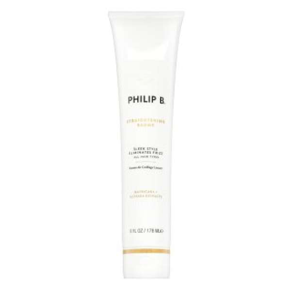 PHILIP B Straightening Baume kisimító gél hajgöndörödés és rendezetlen hajszálak ellen 178 ml