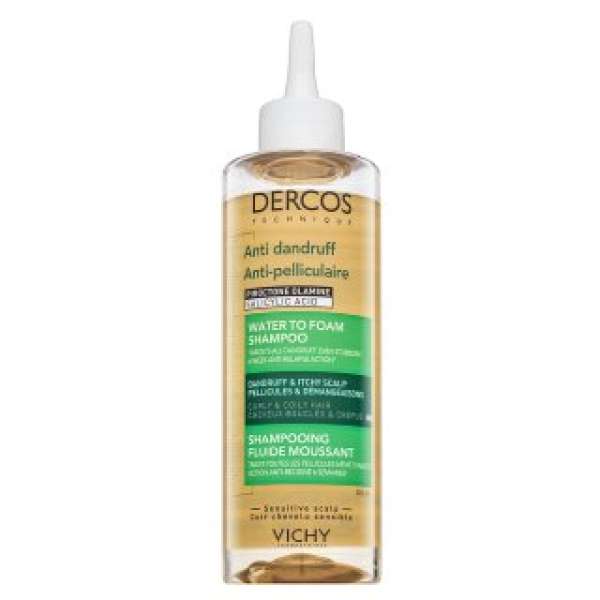 Vichy Dercos Anti Dandruff Water to Foam Shampoo erősítő sampon korpásodás ellen 200 ml