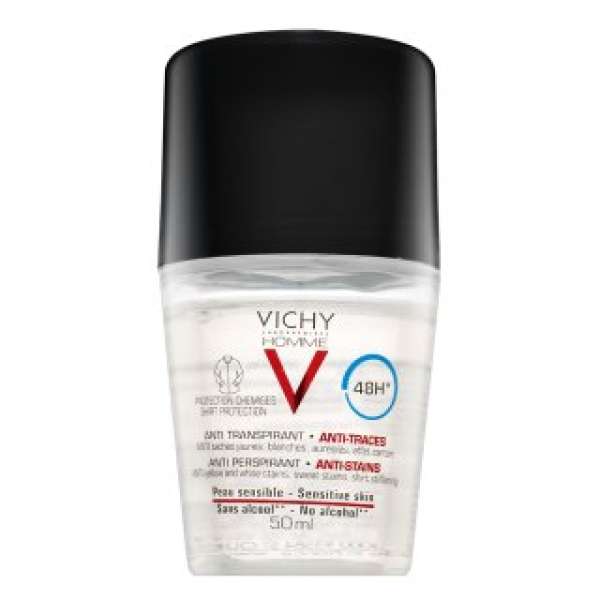 Vichy Homme antiperspirant 48H Anti-Perspirant Anti-Stains 50 ml