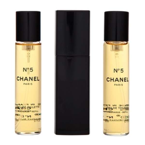 Chanel No.5 - Twist and Spray Eau de Toilette nőknek 3 x 20 ml