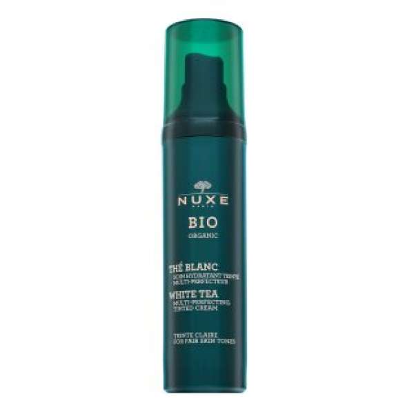 Nuxe Bio Organic White Tea tonizáló és hidratáló emulziók Multi-Perfecting Tinted Cream 50 ml