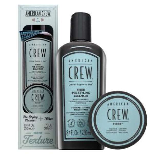American Crew Fiber Texture Duo készlet hajformázáshoz