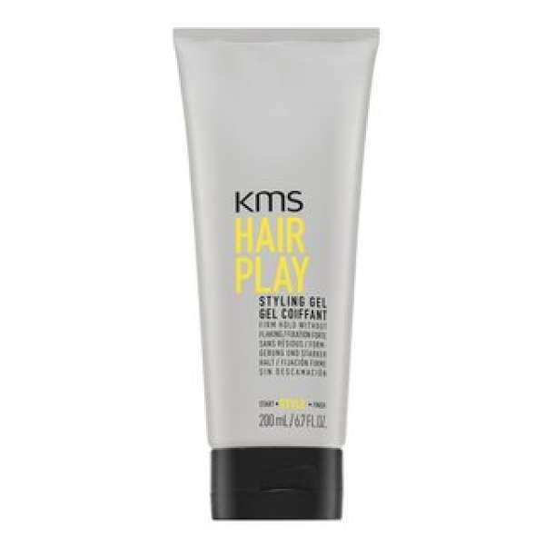 KMS Hair Play Styling Gel hajformázó zselé erős és fényes hajért 200 ml