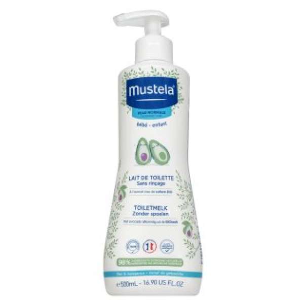 Mustela Bébé tisztító tej No-Rinse Cleansing Milk 500 ml