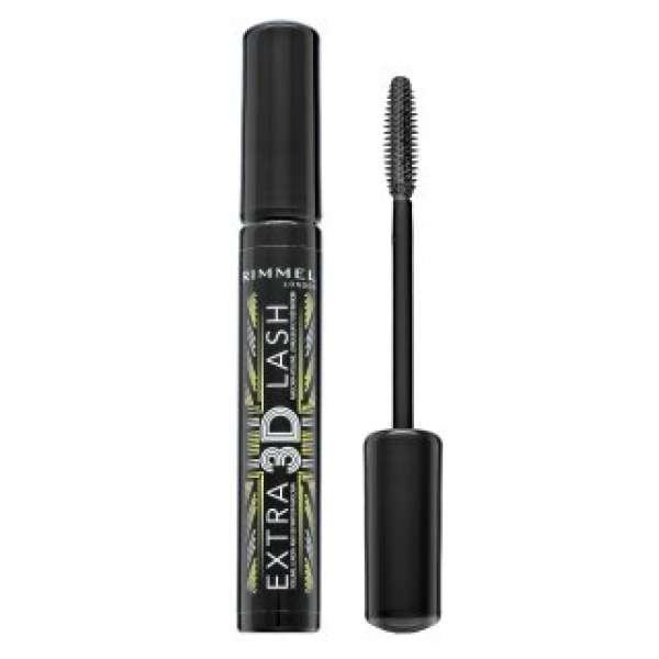 Rimmel London Extra 3D Lash Mascara szempillaspirál szempilla meghosszabbítására és göndörítésére Black 8 ml