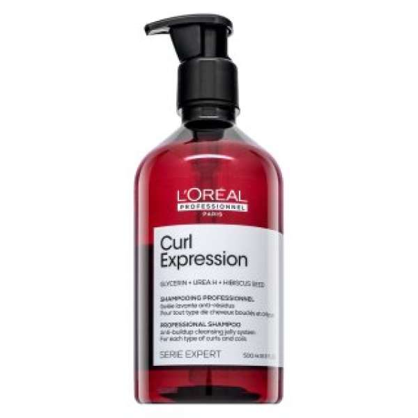 L´Oréal Professionnel Curl Expression Professional Shampoo Anti-Buildup Cleansing Jelly System tisztító sampon hullámos és göndör hajra 500 ml