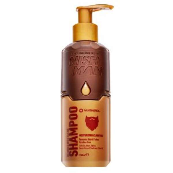 Nishman Beard&Mustache Shampoo tisztító sampon szakállra 200 ml