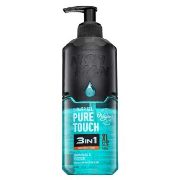 Nishman tusfürdő gél Pure Touch 3in1 Shower Gel 480 ml