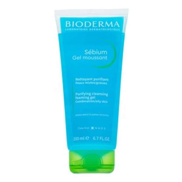 Bioderma Sébium tisztító gél Purifying Cleansing Foaming Gel 200 ml