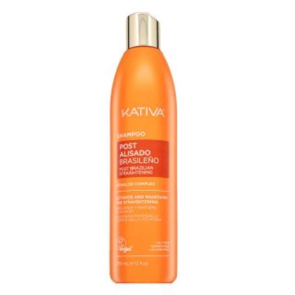 Kativa Post Brazilian Straightening Shampoo erősítő sampon a haj keratinnal való egyenlítése után 355 ml