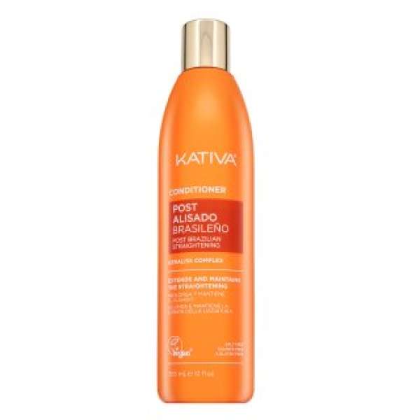Kativa Post Brazilian Straightening Conditioner erősítő kondicionáló a haj keratinnal való egyenlítése után 355 ml