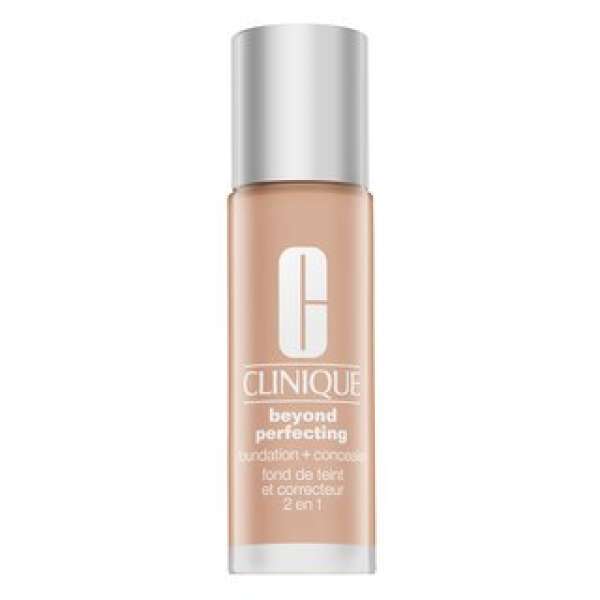 Clinique Beyond Perfecting Foundation & Concealer folyékony make-up az egységes és világosabb arcbőrre 04 Creamwhip 30 ml