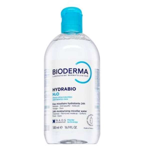 Bioderma Hydrabio tisztító micellás víz H2O Moisturising Micellar Water 500 ml