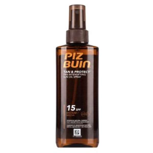 Piz Buin Tan & Protect Tan Intensifying Sun Oil Spray SPF15 150 ml