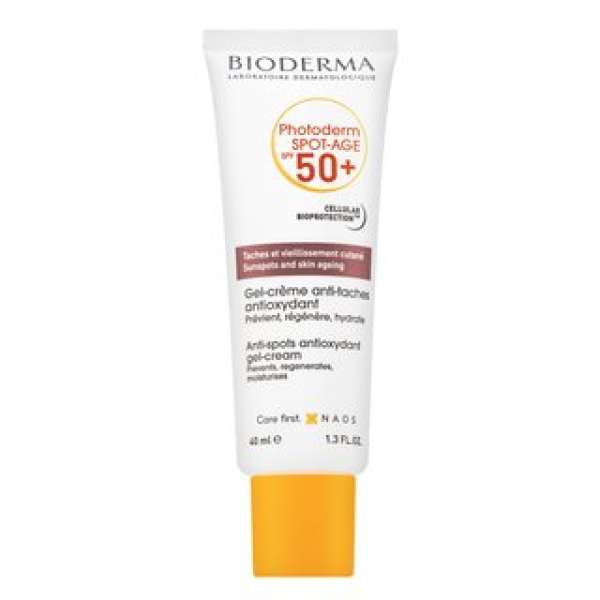 Bioderma Photoderm Spot-Age SPF50+ Anti-Spots Antioxidant Gel-Cream napozó krém pigmentfoltok ellen 40 ml
