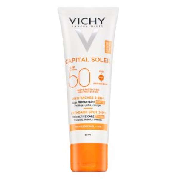 Vichy Idéal Soleil védő krém Anti-Dark Spot 3v1 SPF 50+ 50 ml