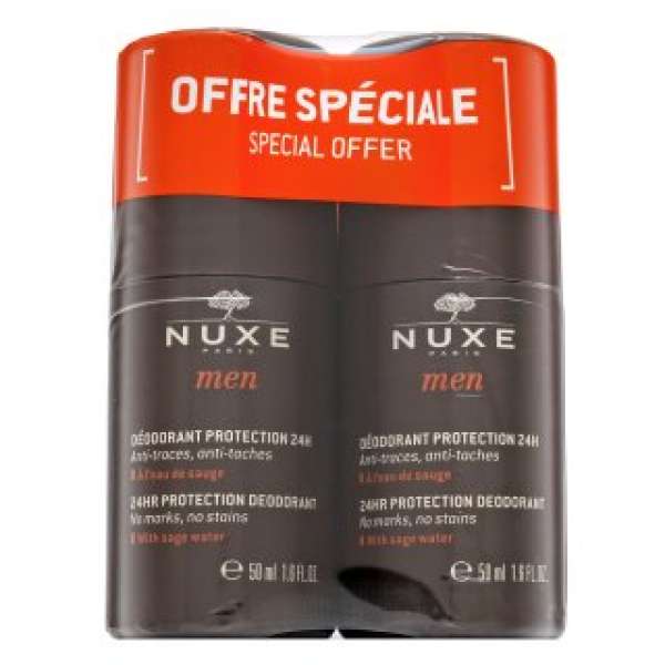 Nuxe Men dezodor 24HR Protection Deodorant 2 x 50 ml