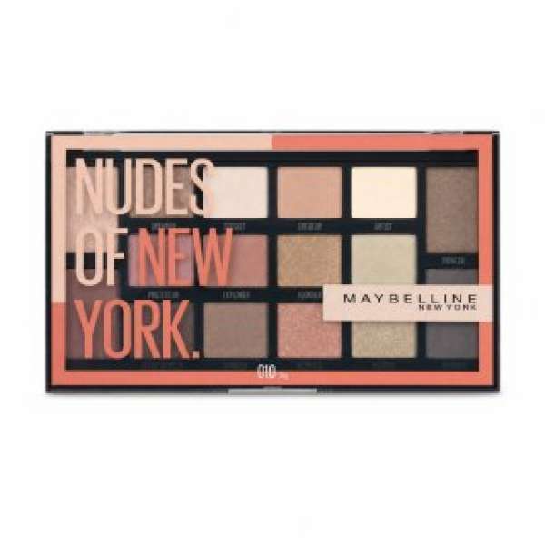 Maybelline Nudes of New York Palette szemhéjfesték paletta