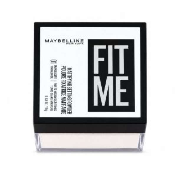 Maybelline Fit Me! Mattifying Setting Powder púder mattító hatásért 01 15 g
