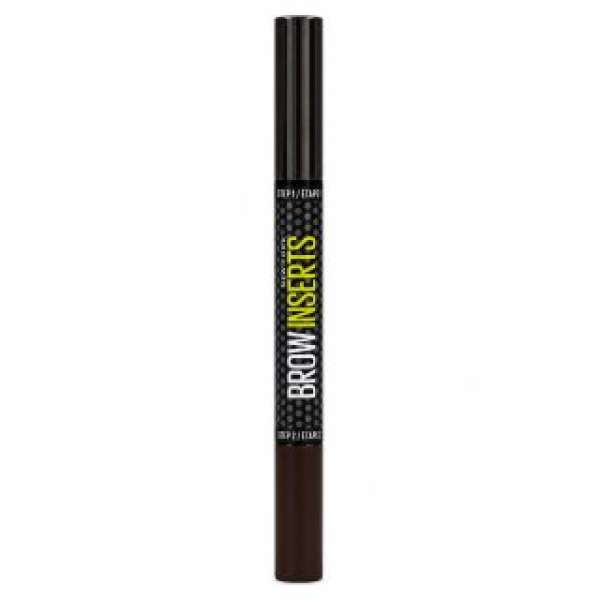Maybelline Brow Inserts szemöldök fixáló Deep Brown