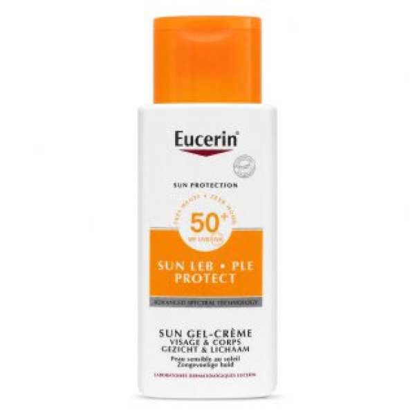 Eucerin Sun Protection napozó krém SPF50+ Sun LEB PLE Protect Sun Gel-Créme 150 ml