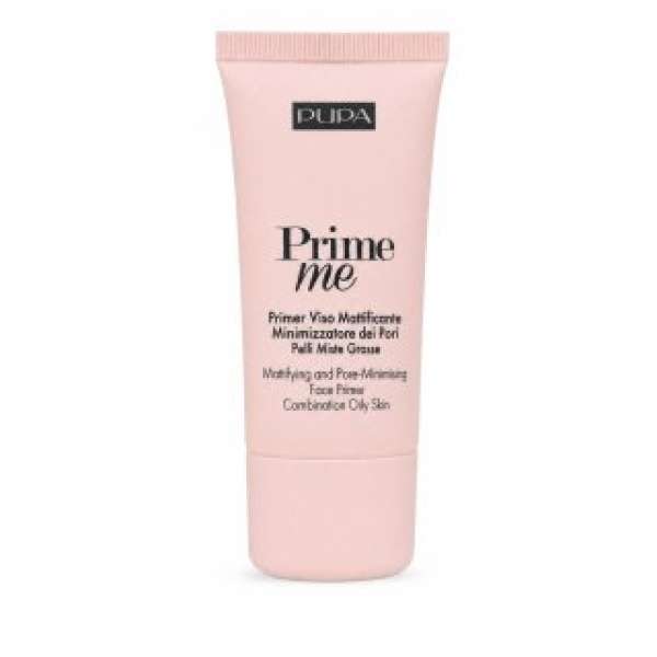 Pupa Prime Me Mattifying and Pore-Minimising Face Primer alap a make-up alá kombinált és zsíros bőrre 30 ml