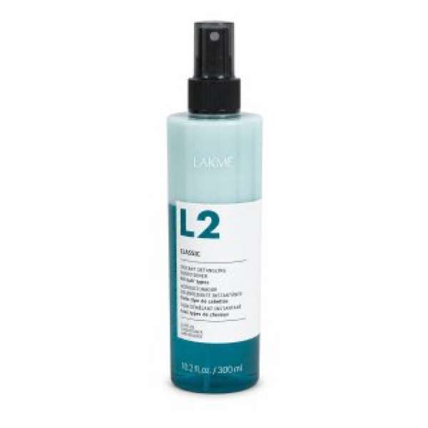 Lakmé L2 Classic Instant Detangling Conditioner öblítés nélküli kondicionáló könnyed kifésülhetőségért 300 ml