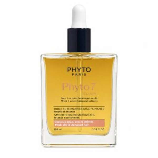 Phyto 7 Elixir Smoothing Enhancing Oil hajsimító olaj puha és fényes hajért 100 ml