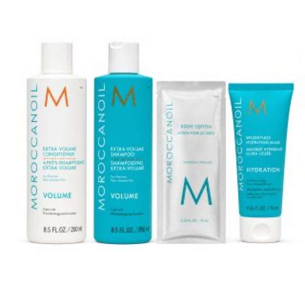 Moroccanoil Volume Kit ajándékszett volumen növelésre