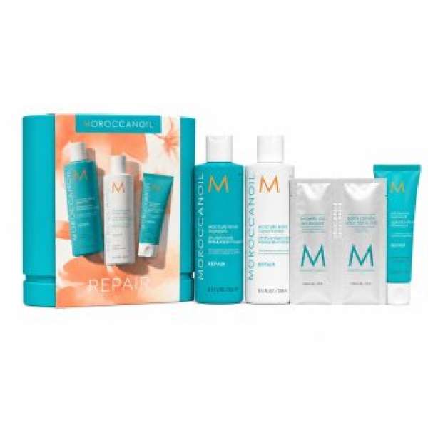 Moroccanoil Repair Kit ajándékszett nagyon száraz és sérült hajra