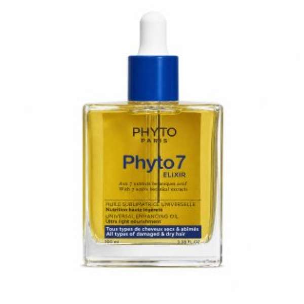 Phyto 7 Elixir Universal Enhancing Oil olaj száraz és sérült hajra 100 ml