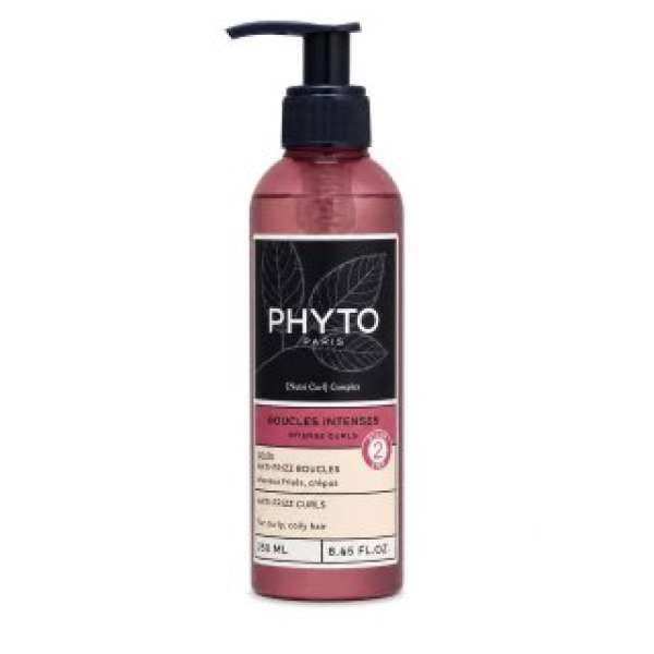 Phyto Intense Curls Anti-Frizz Curls Gel hajformázó zselé hajgöndörödés és rendezetlen hajszálak ellen 250 ml