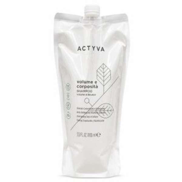 Kemon Actyva Volume E Corposita Shampoo sampon volumen növelésre Refill 1000 ml
