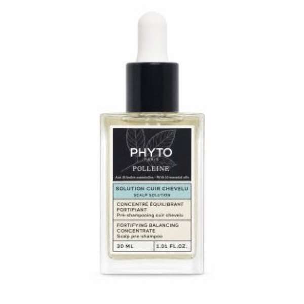 Phyto Scalp Solution Fortifiying Balancing Concetrate sampon előtti ápolás gyorsan zsírosodó hajra 30 ml
