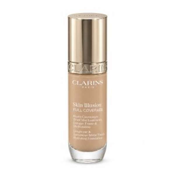 Clarins Skin Illusion Full Coverage Foundation hosszan tartó make-up 107C 30 ml