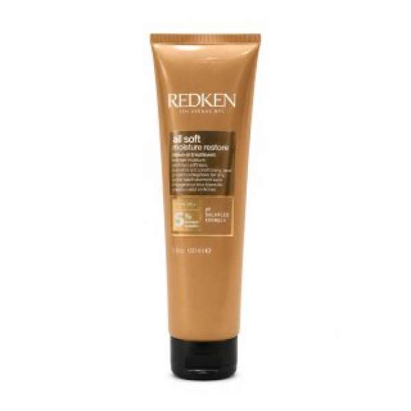 Redken All Soft Moisture Restore Leave-In Treatment öblítés nélküli ápolás száraz és töredezett hajra 150 ml