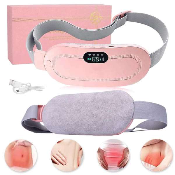 Fűtő-, és masszírozó öv menstruációs fájdalomra