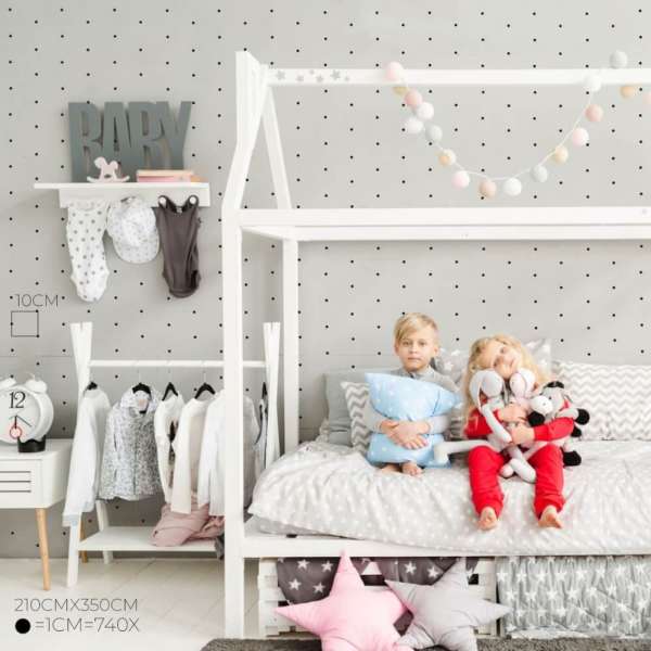 Apró pöttyök gyerekszobába