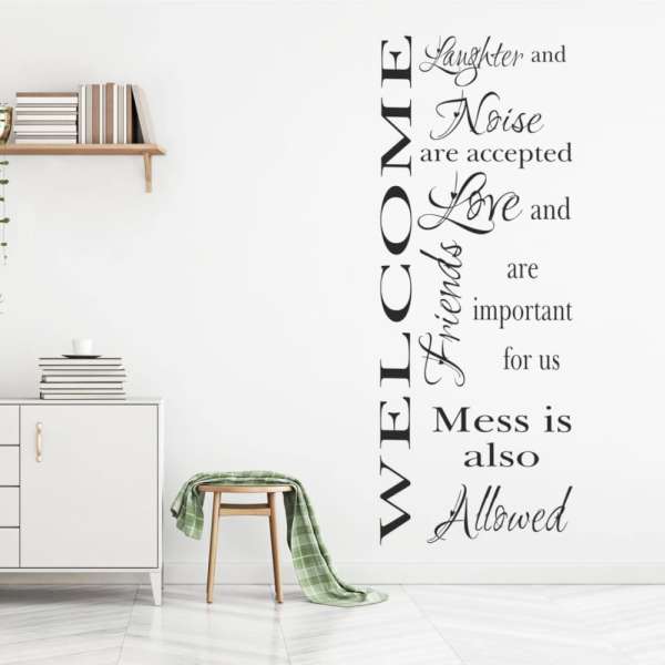 Idézetes falmatrica - Welcome