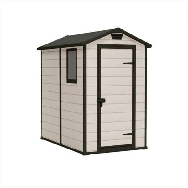Major műanyag kerti ház, 4x6, bézs-barna